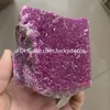 Naturalny Cobaltocalcite Crystal Mineral Prezent Prezent 2000g Spektakularny Nieregularny Surowy Szorstki Cobaltoan Kalcucie Druzy Drusy Kwarcowy Klaster Geodowy Spirital Healing