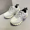 2023 Triple S Designer Casual Chaussures 3.0 Hommes Femmes Augmenter Vintage Papa Chaussure Bas Épais Baskets Noir Blanc Gris Réfléchissant Extérieur Plat Croissant Formateurs