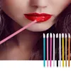Pincéis de maquiagem 50/500/1000 PCS Pincel de lábios descartável Acessórios femininos Atacado Batom Brilho Varinhas Aplicador Ferramenta de maquiagem perfeita