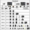 كاميرا عمل فائقة الدقة 4K / 30FPS WIFI 2.0 "170D تحت الماء ماء كام خوذة vedio الذهاب الرياضة برو جاء