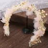 Клипы для волос Barrettes Жемчужный ванень Женщины Свадебные аксессуары для свадебного головного убора белый цветок