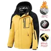 5XL Men Winter Outwear Thick Warm Parkas Jacket Coat Casual Windproof Pockets Detachable Hooded 211027