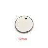 Stainless Steel Charms Pendant Dog Tag Pendant Stamping Blanks Pendants For Necklaces DIY Jewelry