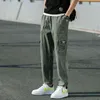 Męska 2021 Nowy Hip Hop Korean Classic Joggers Spodnie Cargo Moda Odzież Marka Multi Pocket Spodnie Streetwear Spodnie M-5XL H1223