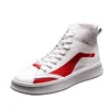 Flat Top NEW Men's Embroidery for Men White Red Board Shoes Espadrilles High Help Sneakers 321