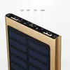 20000mAh Solar Pover Bank för Xiaomi iPhone LG Telefon Power Banks Laddare Batteri Portable Mobile PowerBank