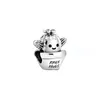 2022 Novo Luxo Real 925 Sterling Silver Family Members Fada abraçando Balão de Ar Quente Beads Charms Fit Pandora Pulseira para Mulheres Moda Diy Jóias