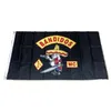 Bandidos mc 3x5ft drapeaux bannières en polyester 100D intérieur extérieur couleur vive de haute qualité avec deux œillets en laiton