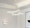 Nordic Proste indywidualne LED LED LED Nowoczesne Ciepłe Wystrój Domu Sztuka Wisząca Lampa Dining / Salon Bar Łazienka Kawiarnia