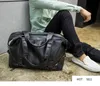 Fashion Shoulder Messenger Men's Hand Bags Leather Capacity Black Casual Tote Gym Travel Duffle Bag Man