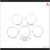 Bracelets Jewelry5/10pcs charme pulseira expans￭vel pulseira de pulseira ajust￡vel para mulheres j￳ias de bricolage fazendo entrega de gota 2021 zobij