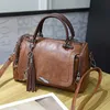 2020 nouveauté mode femme sac pour dames PU cuir sac femme gland fermeture éclair sacs à bandoulière