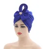 African Party Cap Bow Bow Turban Hat для женщин Женский Headwook Готов для ношения Caps Hijab Muslime Headscarf Bonnet