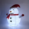 Outdoors Garden Decoration Christmas Snowman LED Lamp Home Christmas Ornaments for year 2022 Garden Landscape Lawn Lamp 211104