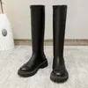 Stivali Inverno Donna Pelliccia calda Tappeto erboso Neve Alti al ginocchio Scarpe alte Moda Lungo Comodo Casual