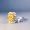 Femmes Zircon diamant Bague Bande Doigt Bijoux De Mode De Luxe Zircon Fiançailles Pierres Précieuses Anneaux pour femme Amant Saint Valentin Cadeau Will et Sandy