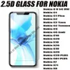 Protecteur d'écran de téléphone en verre trempé 2.5D 0.33mm, vente en gros, pour NOKIA 8 V 5G UW C1 C2 Plus Tava C3 C5 Endi c10 c20 x10 x20 g10 g20 x7 x71 x8