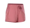 Yoga Short Pants Fitness Outfits Womens Running Shorts Lu-04 Ladies Casual Adult Vuxen Sportwear Girls Aract Wear282Q