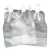 250ml Stand-up Transparent Plastic Getränk Verpackungsbeutel Spuckbeutel für Getränk Flüssig DIY Saft Milchkaffee