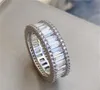 Victoria Wieck Ring Luxury Jewelry 925 Sterling Silver Princess Cut White Topaz Cz Diamond Women Wedding Engagement Band Rings 1131046045
