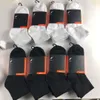 Sock Wholesale mens socks Women Men High Quality Cotton All match classic Ankle Letter Breathable black and white mixing Football basketball Sports Sock one size