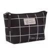 Cosmetic Bags Cotton Linen Makeup Bag Travel Phone Pouch Women Coin Clutch Sundries Storage-Bags Korea Trend Plaid Animal 8 Designs T9I001690