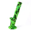 Bong in silicone tubo bong acqua narghilè shisha 14 pollici bong colorati con downstem e tubi per fumare acqua in vetro narghilè