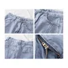 Korean High Waist Jeans Women Harem Pants Loose Casual Plus Size High Street Denim Female Trousers with Belt Classic Streetwear 210619