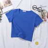 T-shirts courts sexy à col rond pour femmes avec impression personnalisée Crop Top Vêtements d'été T-shirt pour femmes