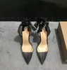 Vendita calda-vendita calda di alta qualità Scarpe da sera da donna con cinturino trasparente con tacco alto, scarpe da sposa sexy con sandali da festa di moda da donna