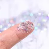 Nail Glitter 6pcs Sparkles Set Mix Color Art Polvere Manicure Chrome Pigmento Paillettes Fiocchi Sirena Decorazioni olografiche Prud22