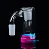 Glas Ash Catcher Waterpijp Shisha Water Percolators Vaste Rook Downstem Bowl Accessoires Mannelijke Thuis Frosted Top Rechte Siliconen Bong Olie Rig voor Pijpen