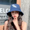 Jean Fisherman Hat Women's Spring and Summer Casual Retro Style Fashion Bucket Korean Sun Protection 211119