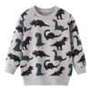 16 Styles Ins Boy Kids abbigliamento con cappuccio 100% in cotone ananas razzo dinosauro diverso design stampato a primavera autunno abiti casual per bambini