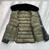 Real Rabbit Fur Coat Winter 90% White Duck Down Jacket Short Down Parka Sash Tie Up Female Warm Down Coats 211120