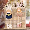 Decorazioni natalizie Angel Dolls Ciondolo albero natale albero appeso ornamenti fatti a mano peluche regalo del nuovo anno