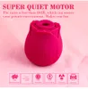 Vibromasseurs en forme de rose Érotique Nipple Sucker Oral Sucker Stimulation du clitoris Jouets sexuels puissants pour les femmes