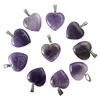 Mixed Natural Stone Charms Pendant Love Heart Star Charms Pendants for Jewelry Making Diy Bracelet Necklace Accessories