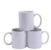 A-sublimazione tazza vuota trasferimento di calore personalizzato tazze in ceramica 11 oz tazza di acqua bianca regalo per feste bevanda trasporto marittimo YL486