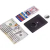 Titulares de cartões 2021 para o protetor de bolso frontal da carteira de airtag com blocos de blocos RFID PU anti -arranhão à prova de choque RFID SLIM W235I