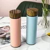 500 ml Thermos Cup Rvs Business Sport Cups Hoge Capaciteit Houd Warm Reis Auto Waterfles Studenten Festival Gift BH5299 WHLY