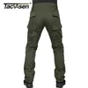 TACVASEN, pantalones militares para hombres con rodilleras, pantalones de carga tácticos Airsoft, pantalones de combate de soldado del ejército, pantalones, ropa de Paintball 211112