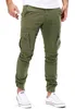 Mężczyźni Cargo Wojskowe spodnie Casual Skinny Spodnie Joggers Spodnie dresowe Multi-Pocket Sportswear Mężczyzna Tactical Hip Hop Pencil Spodnie 211112