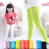 Baby Girl Pants Candy Color Leggings Soft Cotton Skinny Trousers 3-10Y Kids Tights 13 Designs Optional BT6738