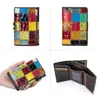 Hurtownia dama krótkie portfele oryginalne skórzane kolory modne mody torebki monety multi-card kieszonkowe portfel 3485