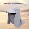 Outdoor Hats 2021 1pc Sunscreen Fishing Suns Anti Uv Daiva Protection Face Neck Flap Sun Cap Headband Rain Hat Hiking