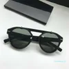 Super Sunglasses Circular Framework Uomo uomo 254 Designer Donna Donna Occhiali Noble Temperament Top Top Temperament Top