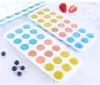 21-Hole Round Shaped Ice Cubs Tools Ices Cubes Maker Jelly Making Mold With Cover Easy to Release (2 Colors) CC0719