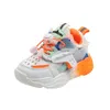 Scarpe sportive moda bambino per ragazze Ragazzi Sneakers colorate Scarpe per bambini traspiranti con fondo morbido per bambini per 1-6 anni 210326