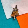 Pins, Brooches Novelty Sword Enamel Pins Lapel Pin Badge Halloween